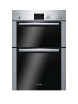Bosch Hbm13B251B Built-In Electric Double Oven - Brushed Stainless Steel